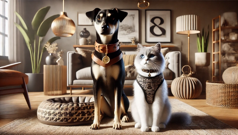 Accesorios imprescindibles para perros y gatos: collares, arneses y más