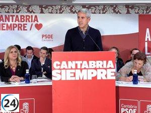 El PSOE de Cantabria insta a Sánchez a tomar la mejor decisión para la región y el país.