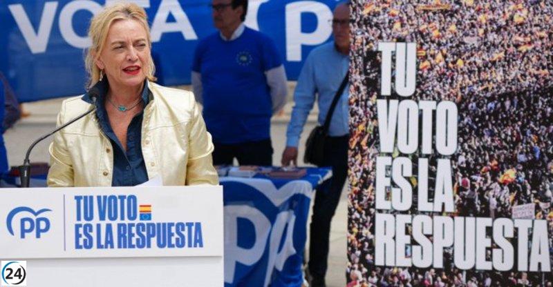 Peón llama a unir el voto en el PP contra estrategia oportunista de Sánchez.