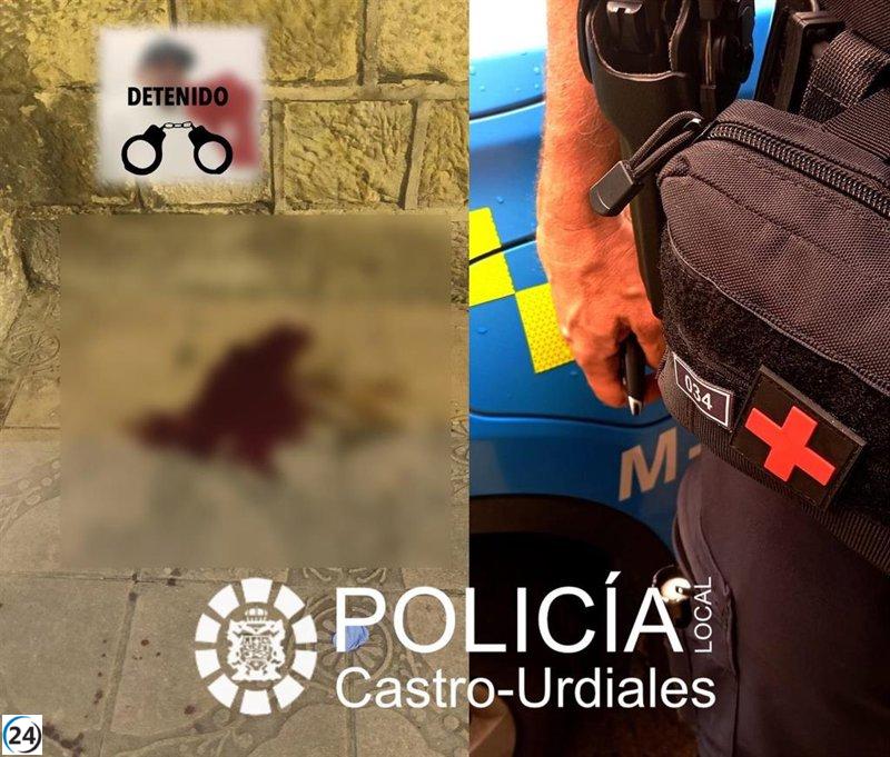 Detenido por apuñalar a joven en pelea en Castro.