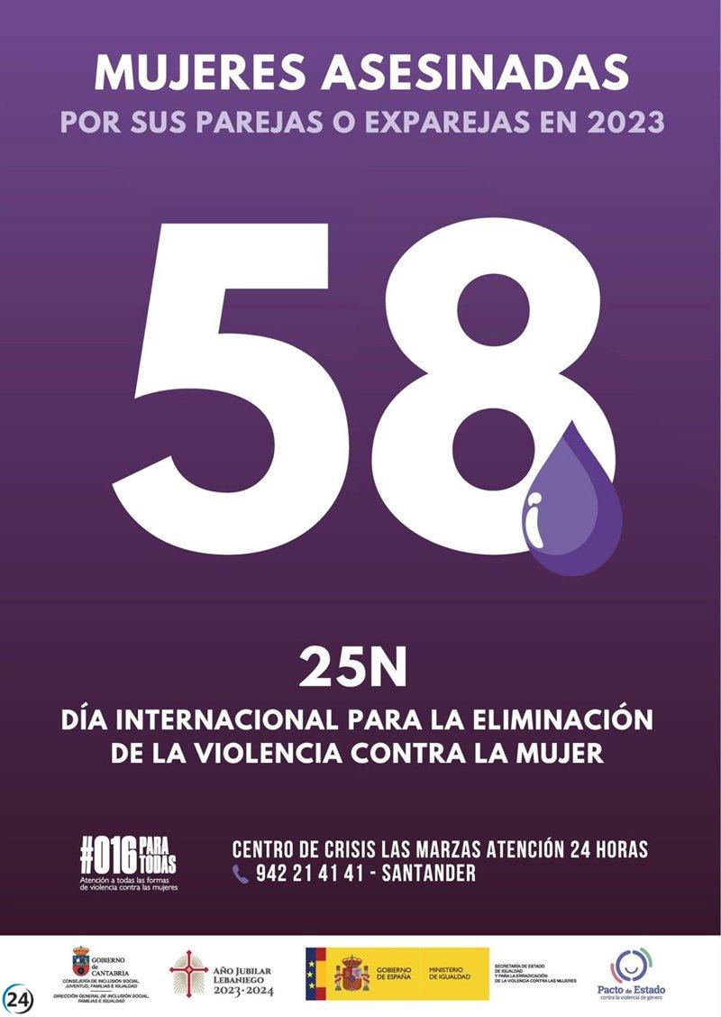 Igualdad inicia campaña para destacar a las víctimas de la violencia de género.