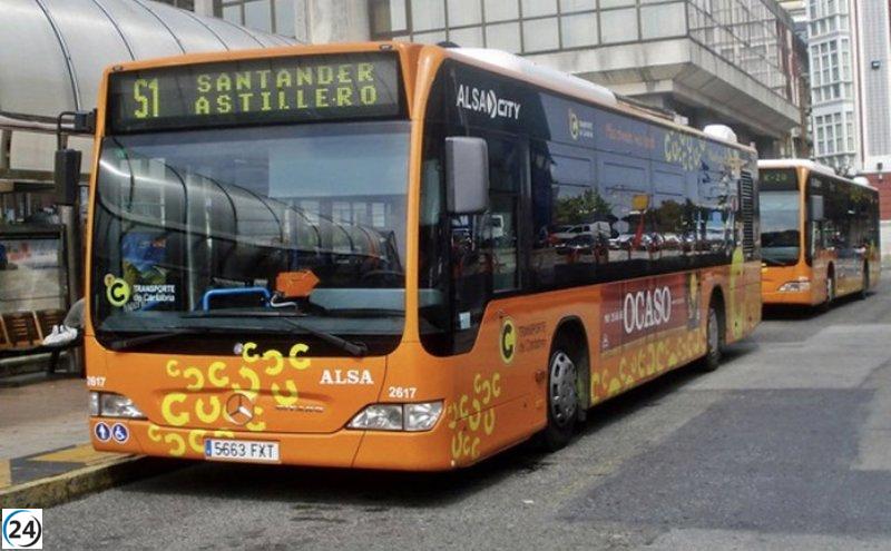 Cantabria cubrirá temporalmente el 50% de los gastos del transporte por carretera.