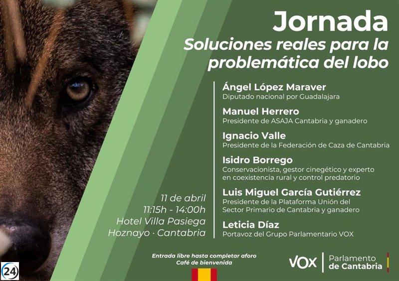 Vox Cantabria convoca un evento sobre soluciones efectivas para el control del lobo.