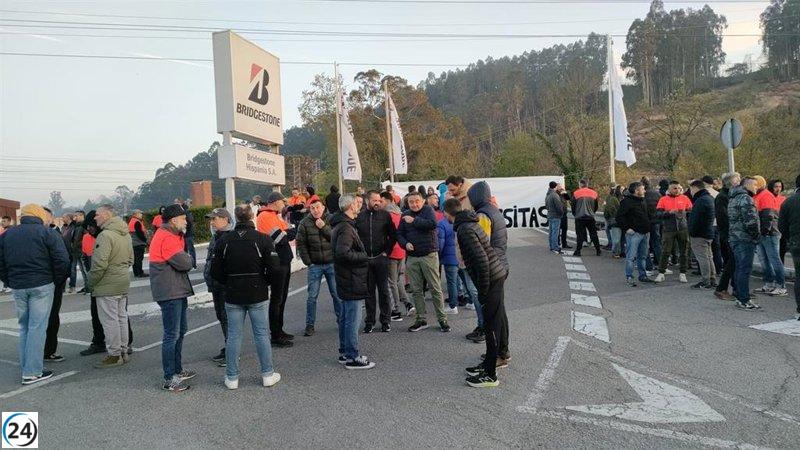 Bridgestone en Puente San Miguel se detiene nuevamente en su segundo día de huelga.