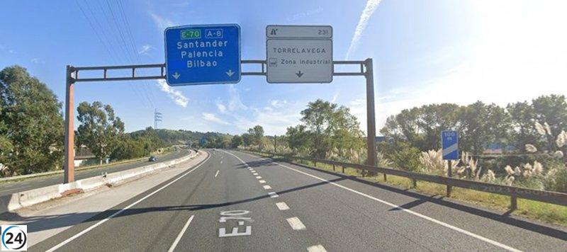 Nuevo tramo de la A-67 en Torrelavega hacia Santander comenzará a operar el miércoles.