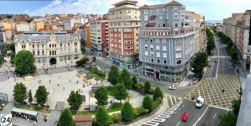 Sustrae teléfono a un hombre al agredirlo con un utensilio de limpieza en Santander.