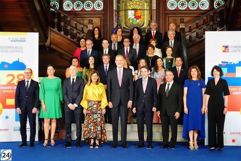 El Rey aboga por fortalecer la relación de interdependencia entre España y EE. UU.