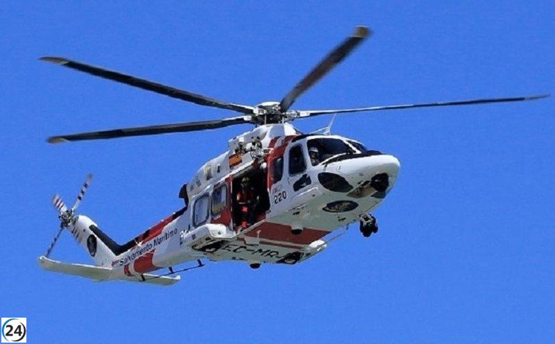Búsqueda del pescador desaparecido en Suances avanza por mar y aire.