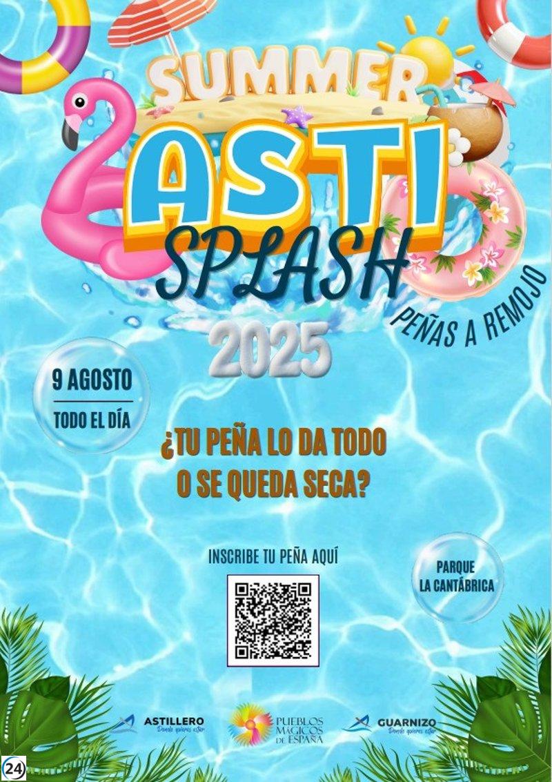 Astillero celebra un evento recreativo familiar con juegos acuáticos y diversión para todos.