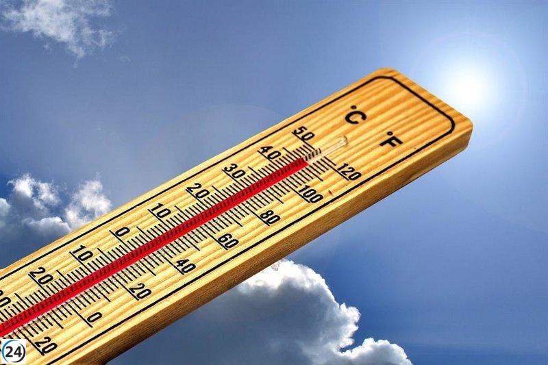 Calor extremo: Cantabria del Ebro y Liébana bajo alerta amarilla este lunes.