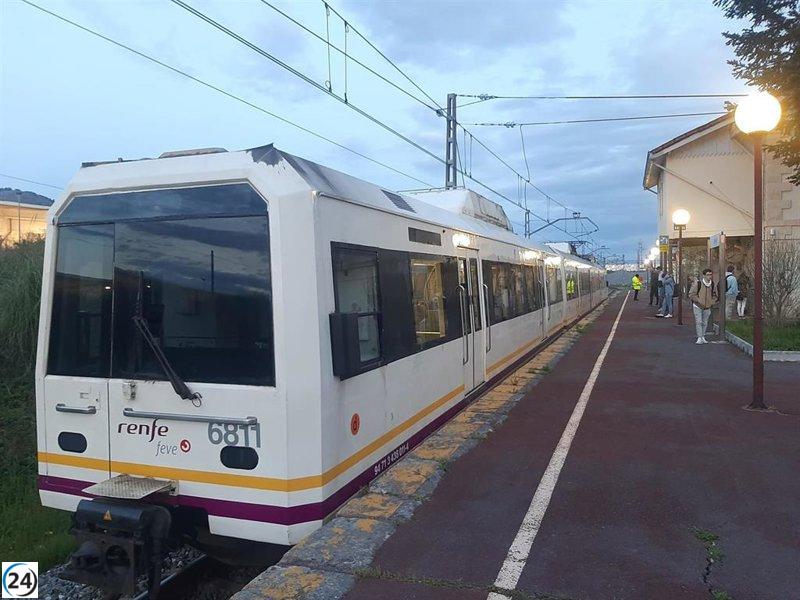 Cortes en el servicio de trenes entre Cabezón de la Sal y Casar de Periedo del 26 al 30 de agosto debido a trabajos de mantenimiento.