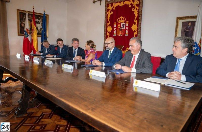 Protocolo firmado para la alta velocidad en Reinosa, pero las obras no comenzarán hasta 2029.