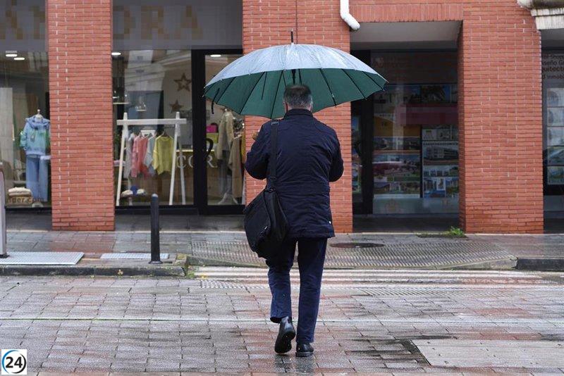 Santander, la ciudad con más lluvias en el país este lunes.