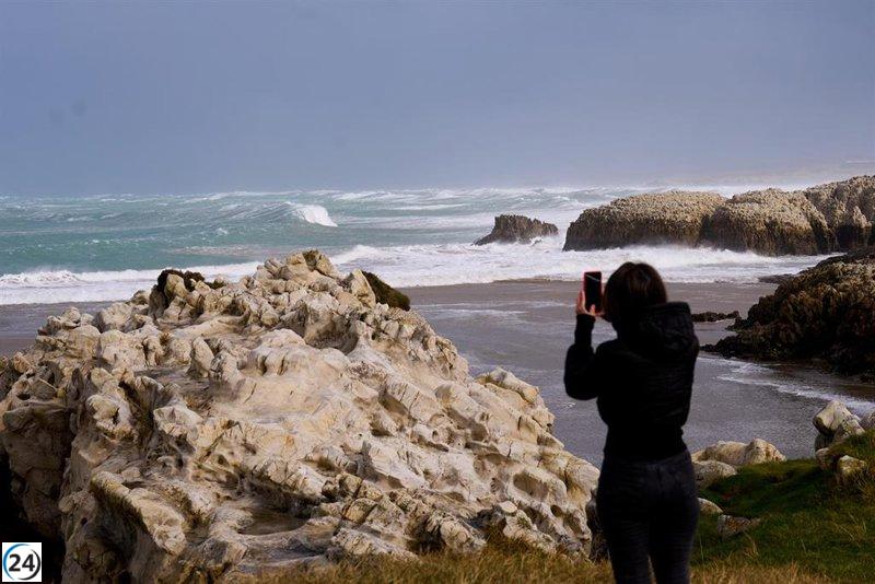 Alerta amarilla en el litoral por condiciones adversas hoy.