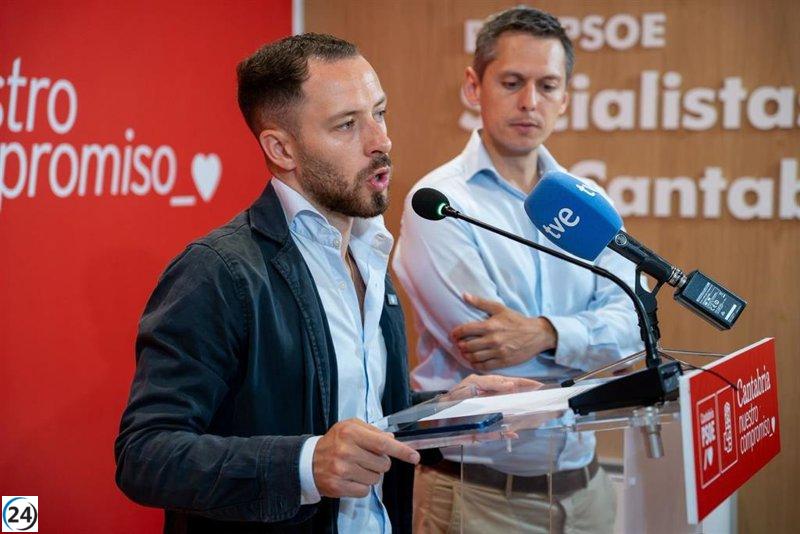 El PSOE acusa al Gobierno de encubrir una millonaria inversión de 216 millones en Santa Clotilde.