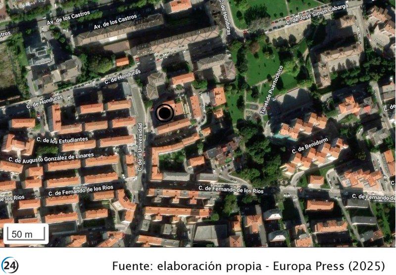 Expres pareja arrestada en Santander tras enfrentamiento violento.