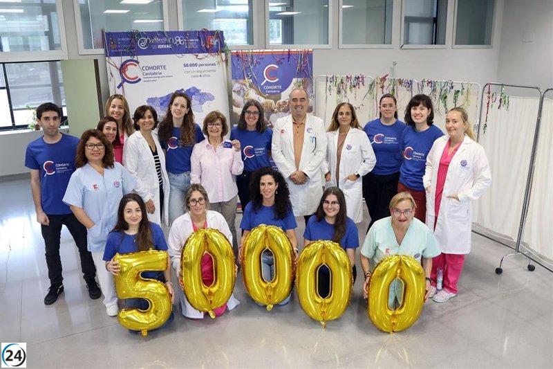 Cohorte Cantabria logra reunir a 50.000 participantes.
