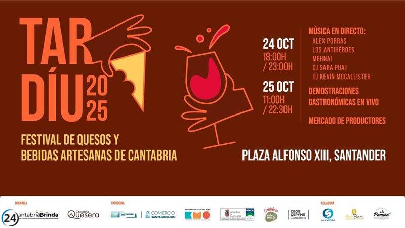 El festival Tardíu rinde homenaje a la gastronomía cántabra con quesos, cervezas artesanales y actuaciones en vivo a partir de mañana.