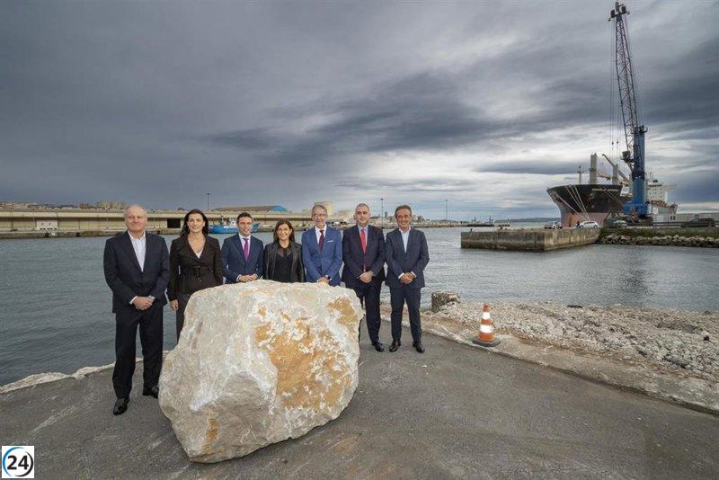 Inician trabajos en el nuevo muelle Raos 6, que ampliará el puerto de Santander.