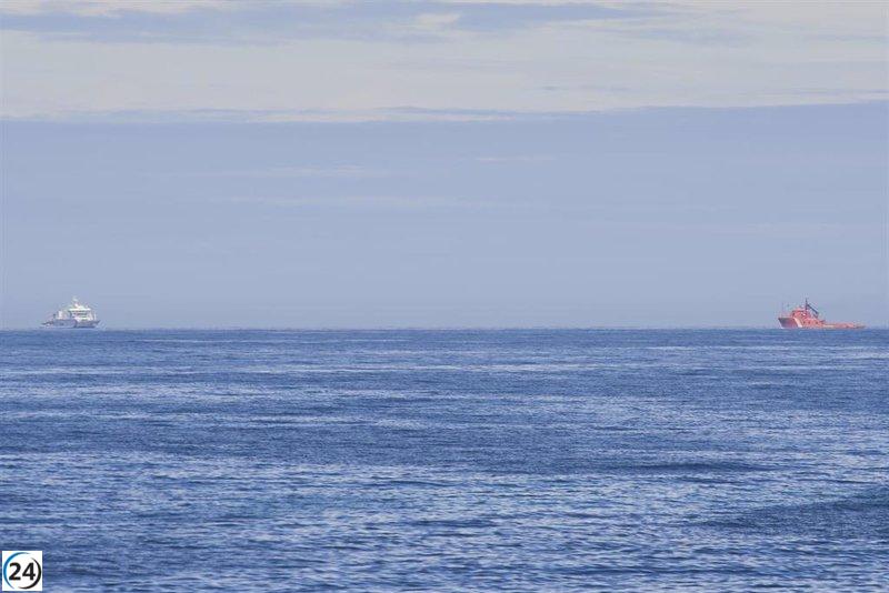 Buscan nuevamente al tripulante desaparecido del barco 'Novo Xoel'