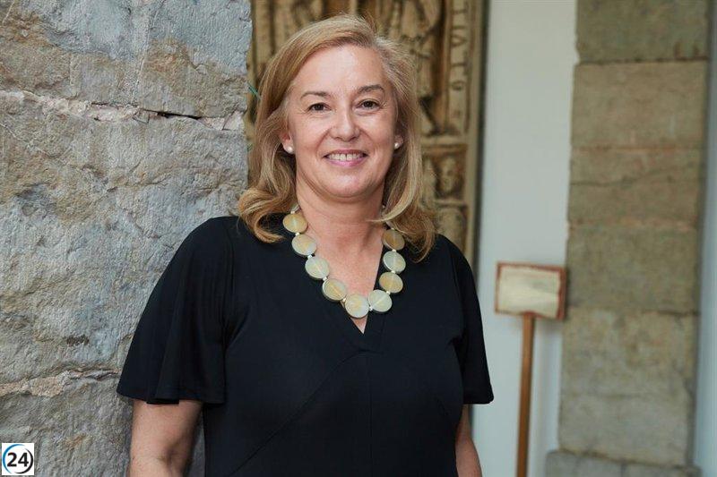 María José González Revuelta, del partido conservador, elegida presidenta del Parlamento de Cantabria.
