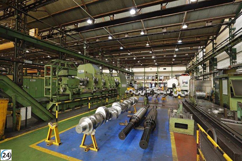 Sidenor gastará 2 millones en nueva electricidad para fábrica en Reinosa.