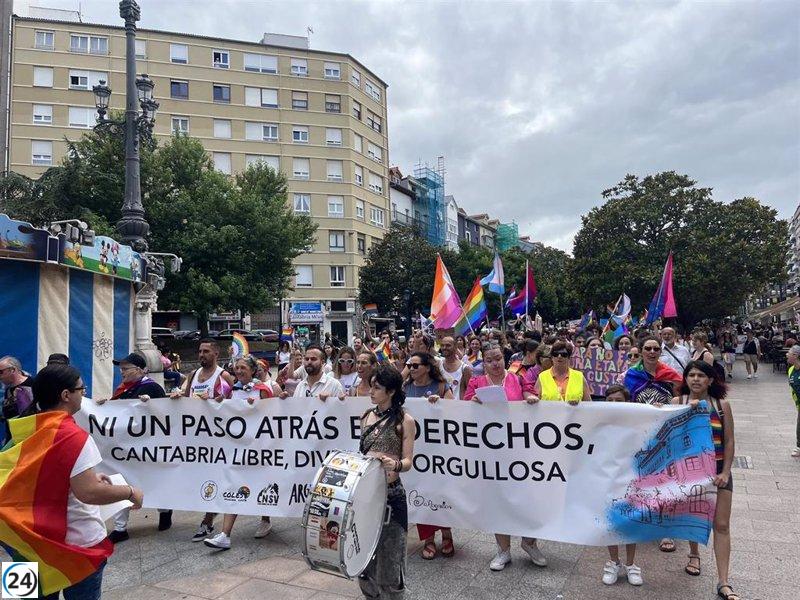 Gran protesta del Orgullo LGTBIQ+ para reafirmar derechos sin retrocesos.