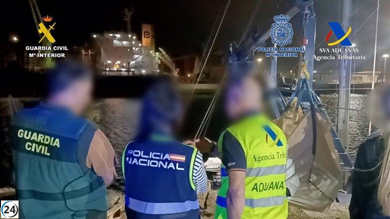 Cuatro tripulantes del velero interceptado con cocaína en Santander recibirán condena de prisión