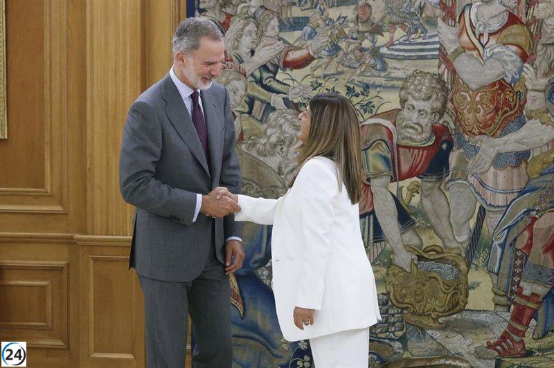 Buruaga expresa al Rey su 