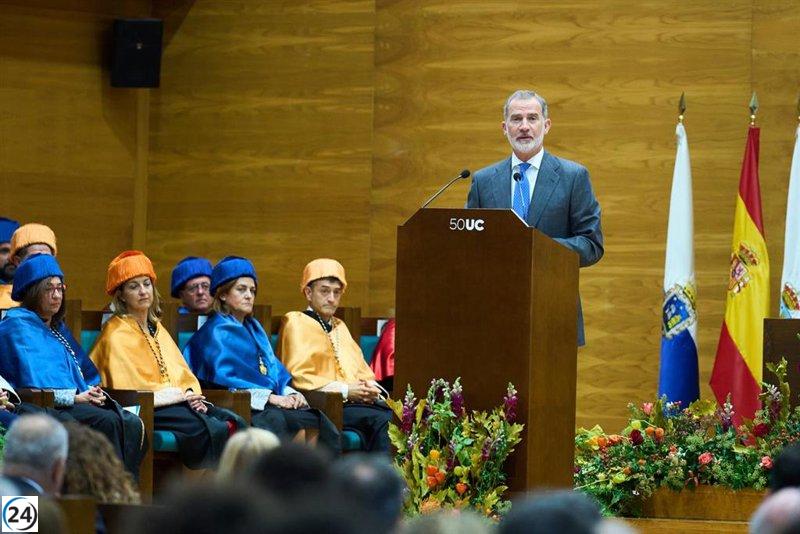 Universidad debe adaptarse a las necesidades formativas y laborales, según el Rey