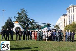 La Guardia Civil celebra 50 años de su Servicio Aéreo en Cantabria
