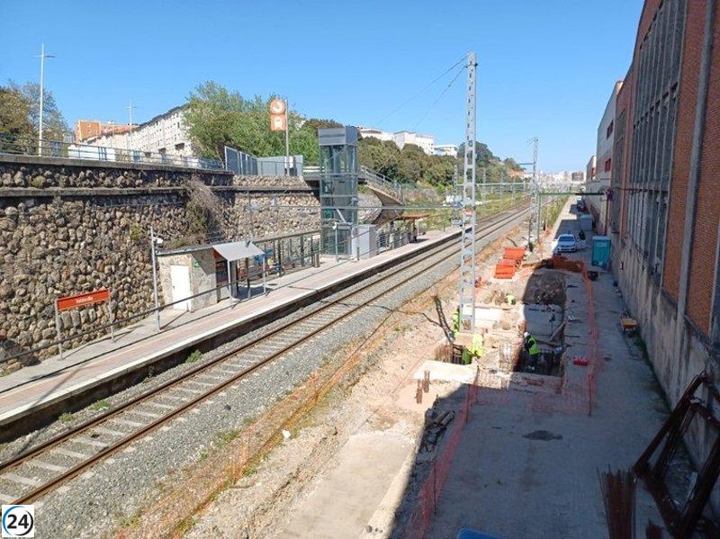 Adif reanudará el tráfico ferroviario entre Muriedas y Santander el 23 de diciembre