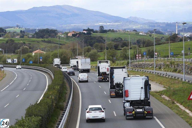 El Ministerio de Transportes asigna por 173 millones las mejoras en la A-67, expandiendo a tres carriles entre Polanco y Santander.