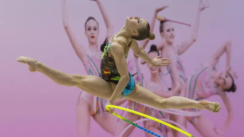 La gimnasia rítmica se consolida en Santander