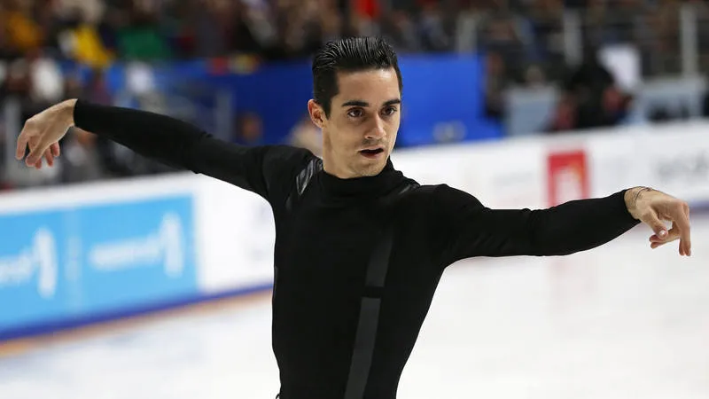 El patinador cántabro Javier Fernández, doble campeón mundial y europeo